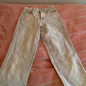 universal thread lavender acid wash jeans, size 25